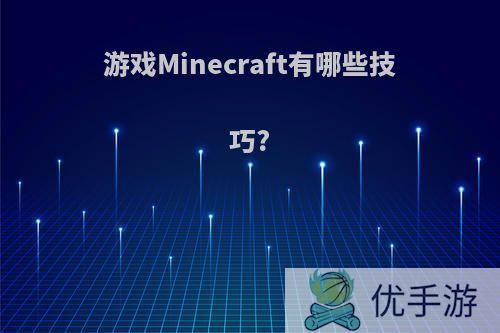 游戏Minecraft有哪些技巧?