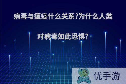 病毒与瘟疫什么关系?为什么人类对病毒如此恐惧?