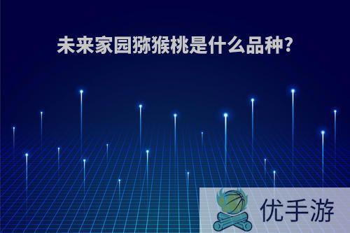 未来家园猕猴桃是什么品种?